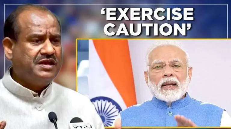 Om Birla says PM Modi urged caution to deal with COVID-19, Parliament supports his address Om Birla