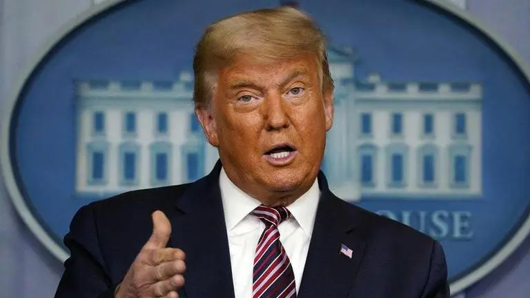 Trump tweets his outrage in all caps as votes are counted