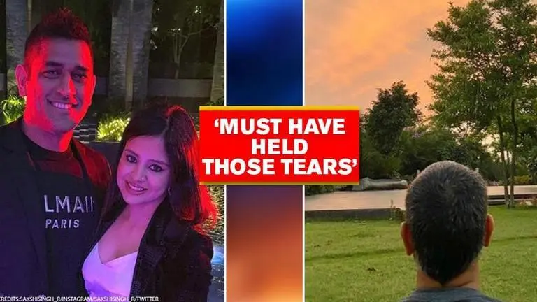 'I'm sure you must have held those tears': Sakshi's proud ode as MS Dhoni calls it a day Sakshi Dhoni