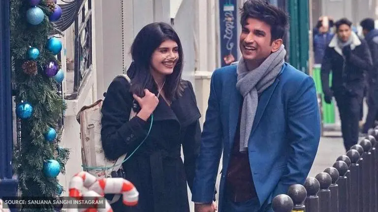 Sushant Singh Rajput's nap amid night shoot is Sanjana Sanghi's favourite moment from set Sushant Singh Rajput