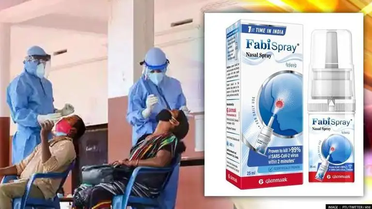 FabiSpray: Glenmark launches COVID nasal spray in India for adults; check details FabiSpray