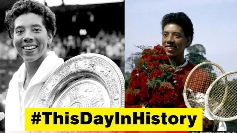 Althea Gibson became first African-American on US tennis tour on this day in 1950 Althea Gibson