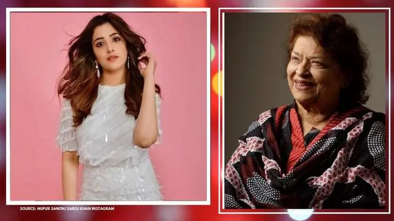 Saroj Khan NUPUR SANON