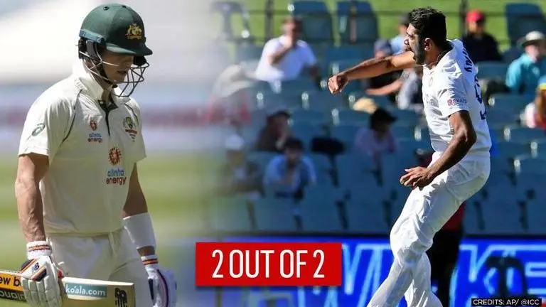 R Ashwin dismisses Steve Smith cheaply for second straight time in ongoing Test series India vs Australia