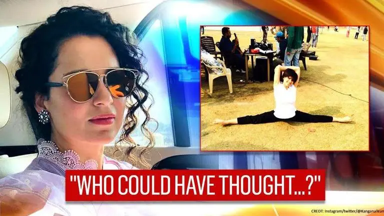Kangana Ranaut remembers TWMR iconic character's 180-degree split; netizens have 1 demand Kangana Ranaut remembers TWMR 'iconic character's 180-degree split; netizens have 1 demand