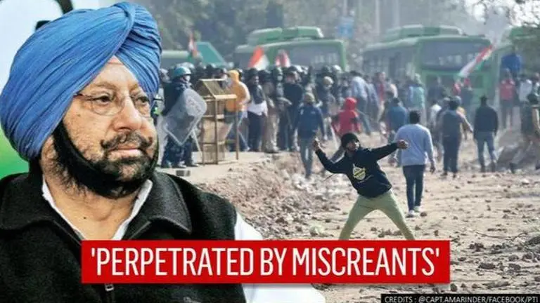 'This is what Pakistan wanted': Captain Amarinder Singh condemns Singhu Border violence Amarinder Singh