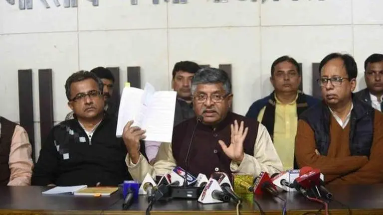 Tukde tukde gang, urban naxals behind CAA, NRC protest: Ravi Shankar Prasad Tukde Tukde gang