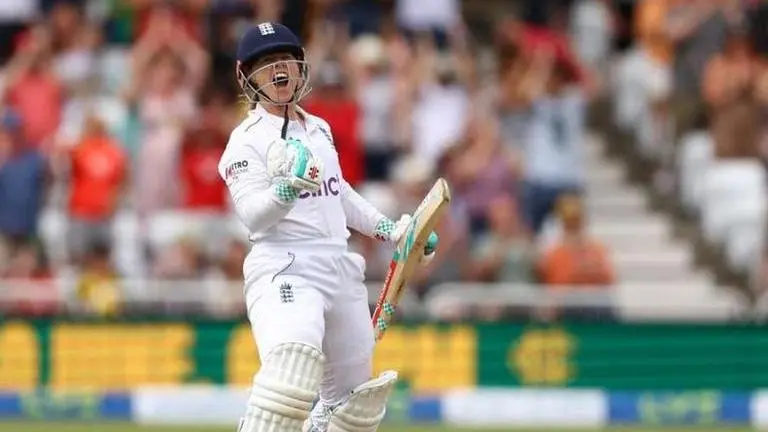 Tammy Beaumont becomes the first English woman to achieve a massive milestone - WATCH ENG W vs AUS W Ashes 2023