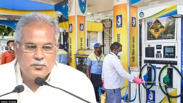 Chhattisgarh CM Bhupesh Baghel Announces 1% Reduction In VAT On Petrol ...