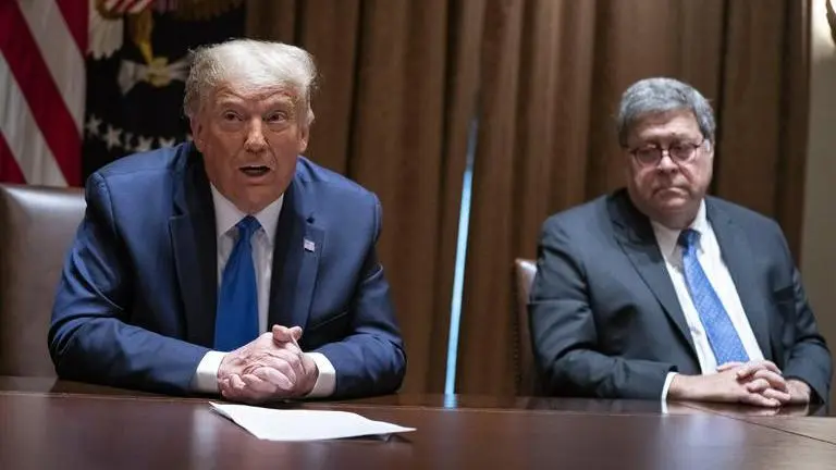 Trump, Barr at odds over slow pace of Durham investigation