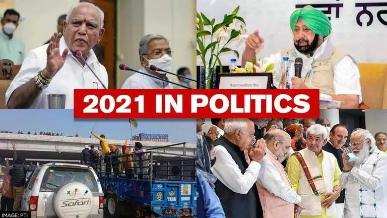 2021 Political Highlights: 5 CMs quit, Farm laws rollback & Pegasus debate; here's a recap 2021 political highlights