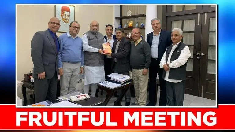Kashmiri Pandit delegation meets Amit Shah; property particulars for database sought Kashmiri