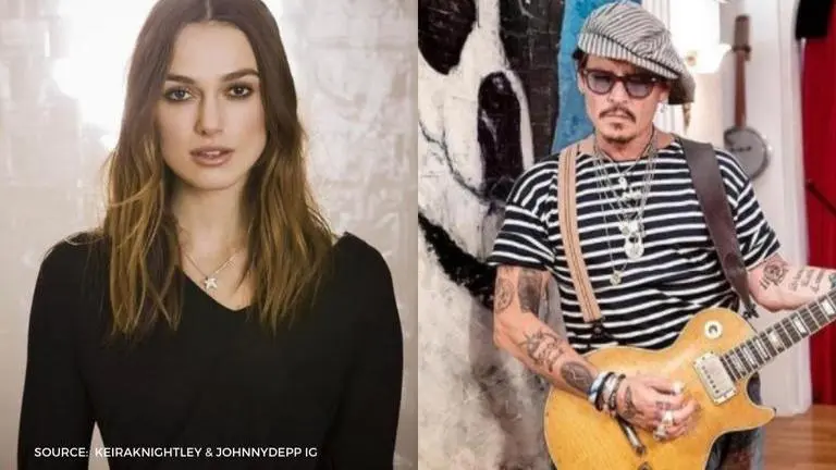 When Johnny Depp said his kissing scene with Keira Knightley was 'awkward' & revealed why johnny depp