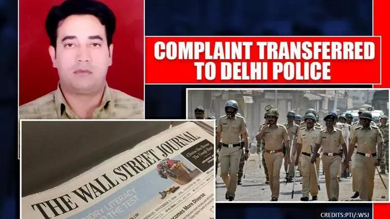 Maharashtra Cyber Cell transfers complaint against WSJ's riot reporting to Delhi Police Maharashtra