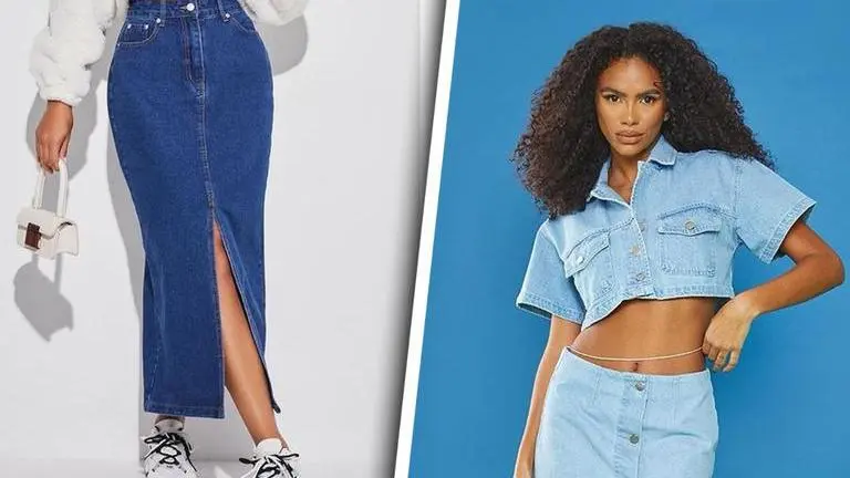 Denim skirts emerge as a hot favorite among fashion enthusiasts denim skirts