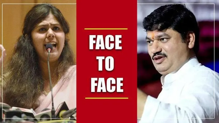 Munde cousins Pankaja, Dhananjay lock horns again in Parli Munde