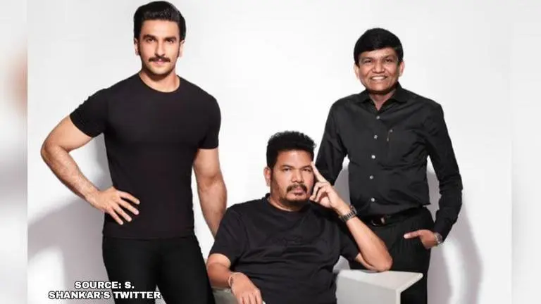 Ranveer Singh to star in 'Anniyan' remake, disappointed fans say "No one can match Vikram" Ranveer Singh, S. Shankar, Jayantilal Gada/ Credit: S. Shankar's Twitter