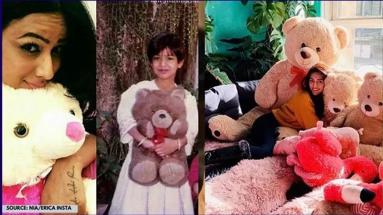 Nia Sharma to Erica Fernandes: TV celebs and their love for teddy bears Nia Sharma