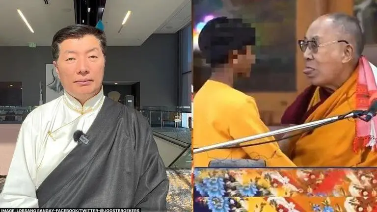 Tibetan President in exile defends Dalai Lama amid outrage over viral kissing video Dalai Lama