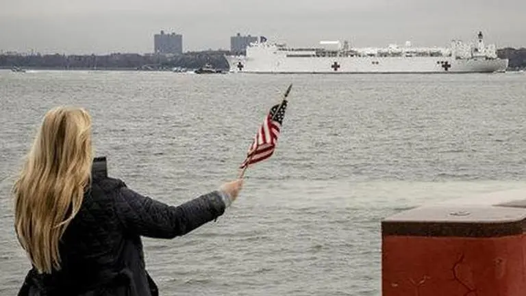 US Navy captain asks for immediate help after people test positive on ship US Navy caption asks for immediate help after people test positive on ship