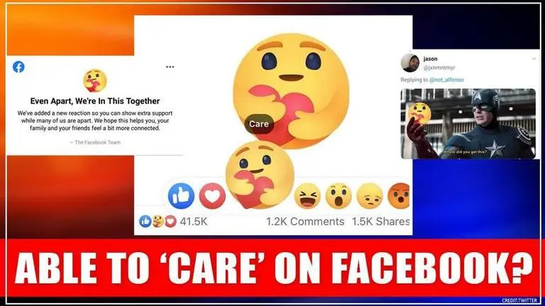 How to use Facebook care emoji?