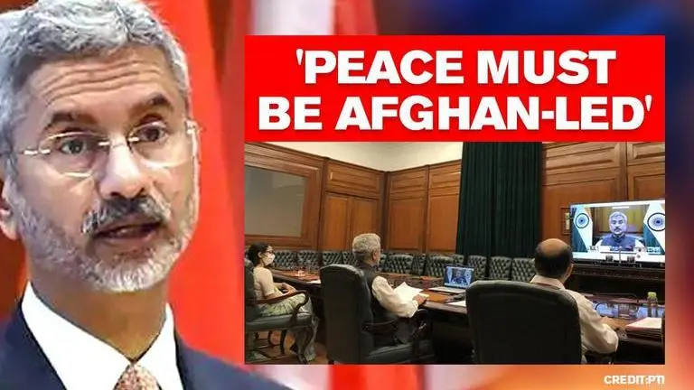 EAM Jaishankar attends intra-Afghan talks in Doha, says 'peace process must be Afghan-led' EAM Jaishankar