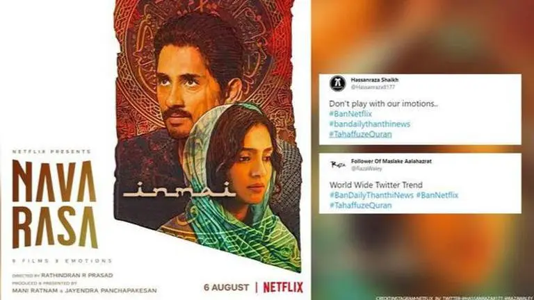 After 'Navarasa' release on Netflix, netizens trend #BanNetflix on Twitter; here is why Navarasa
