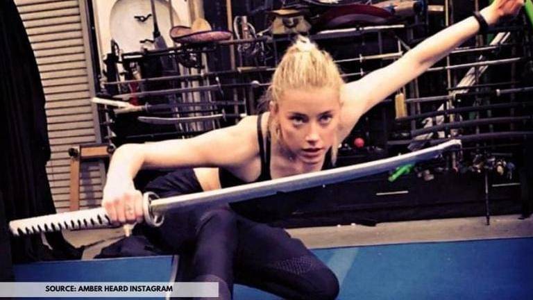 Amber heard tests her physical limits as she does vigorous prep for 'aquaman 2'; see