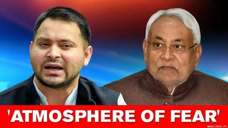 Tejashwi Yadav slams Nitish Kumar over virtual rally, says 'address unemployment & crime' Tejashwi Yadav