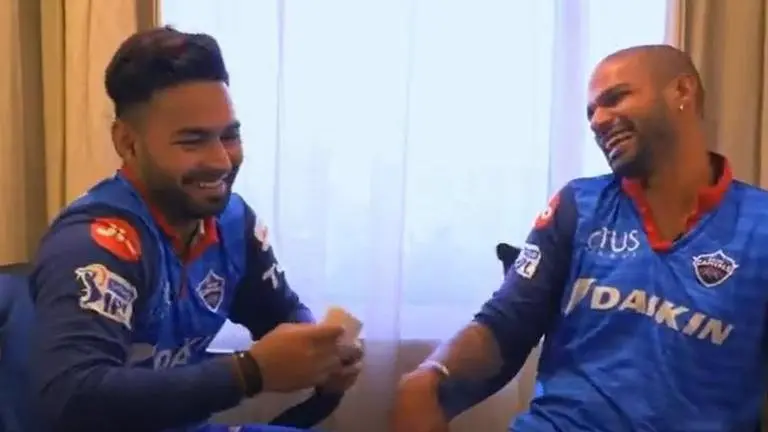 Shikhar Dhawan's old advice to Rishabh Pant resurfaces after cricketer's horrific crash Shikhar Dhawan and Rishabh Pant