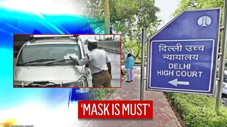 'Private car not a personal zone, mask is a must': Delhi govt submits in HC Coronavirus