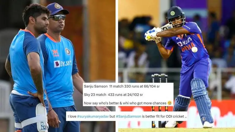 Suryakumar Yadav and Sanju Samson