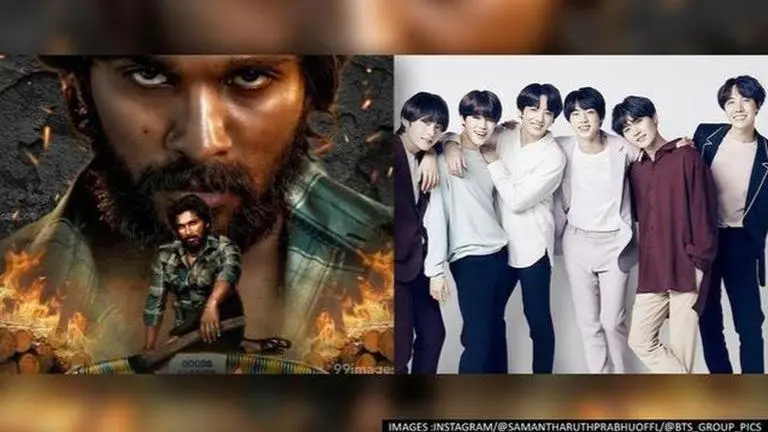 BTS: Jin, Jimin, Jungkook, V, Suga, J-Hope & RM dance to Pushpa's songs in fan-edit videos BTS