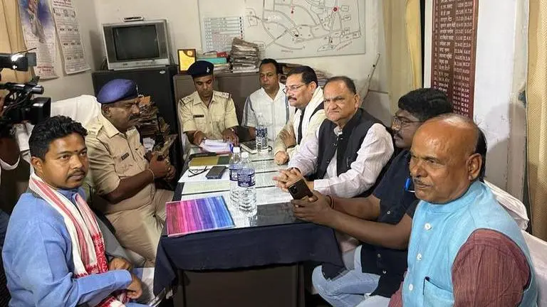 BJP MLAs, state president appears before Jharkhand Police over ruckus outside state's secretariat Jharkhand, BJP MLAs