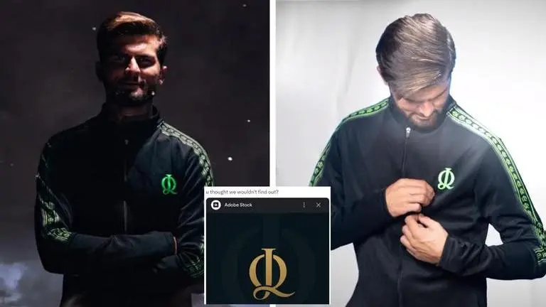 Shaheen Afridi designs logo of PSL side Lahore Qalandars, gets called out for blatant copy Shaheen Afridi