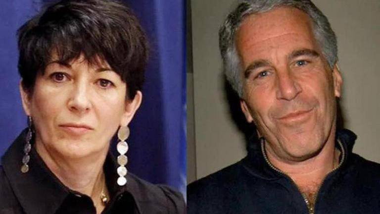 Jeffrey Epstein And Maxwells Picture At Queens Balmoral Cabin