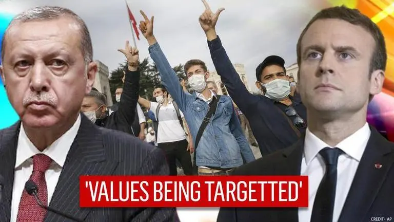 Erdogan blasts France for defending cartoons on Prophet, terms it 'crusade against Islam' Erdogan