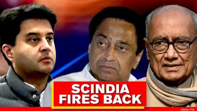 Scindia takes gloves off; slams Kamal Nath-Digvijaya Singh & reveals Deputy CM offer Scindia