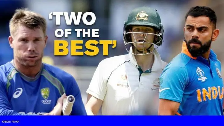 David Warner picks the best batsman among batting megastars Virat Kohli & Steve Smith Steve Smith
