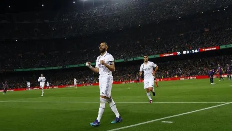 Karim Benzema scores hattrick against Barcelona to end 28-year-old wait for Real Madrid
