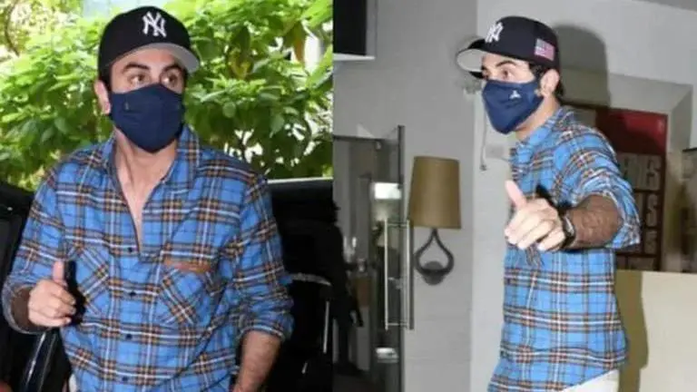 Ranbir Kapoor back to work post his wedding with Alia Bhatt; spotted at T-series office Ranbir Kapoor