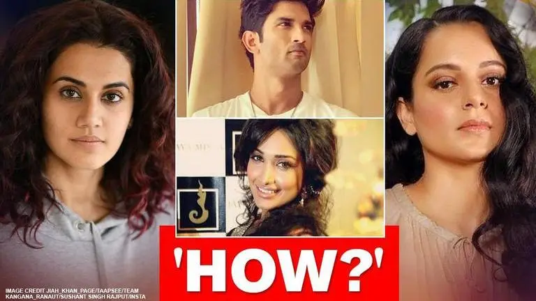 Taapsee Pannu shares Kangana's statement on Jiah Khan’s suicide, questions contradiction Taapsee Pannu