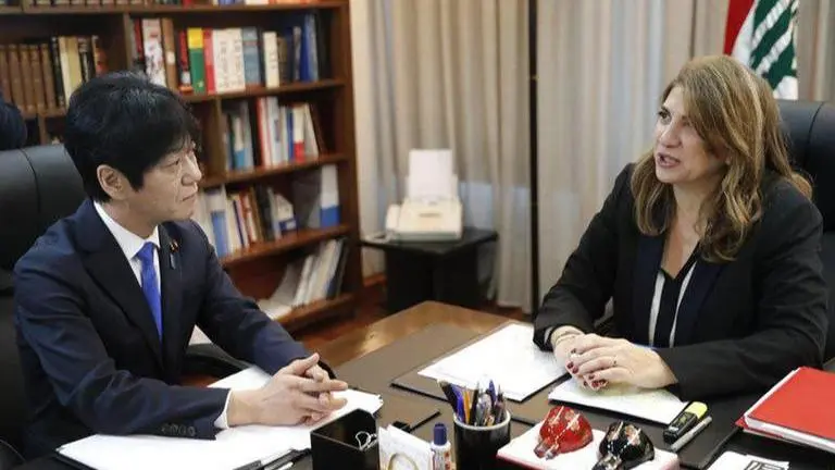 Japanese justice minister visits Lebanon over fugitive Ghosn Japanese justice minister visits Lebanon over fugitive Ghosn