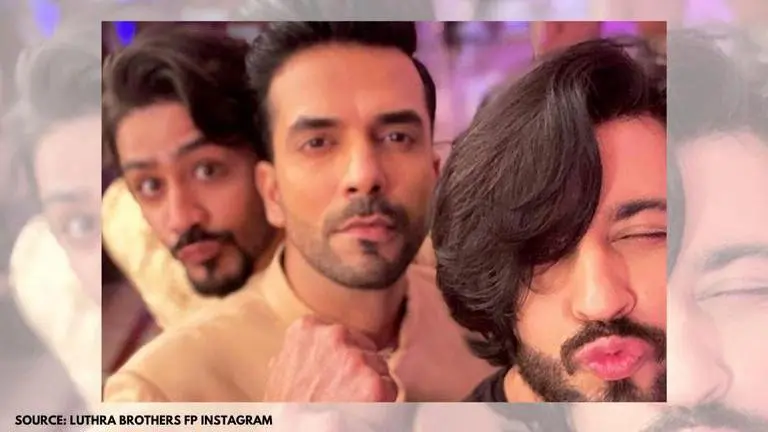 'Kundali Bhagya' star Dheeraj Dhoopar shares pictures with 'Luthra Brothers', fans react Kundali Bhagya
