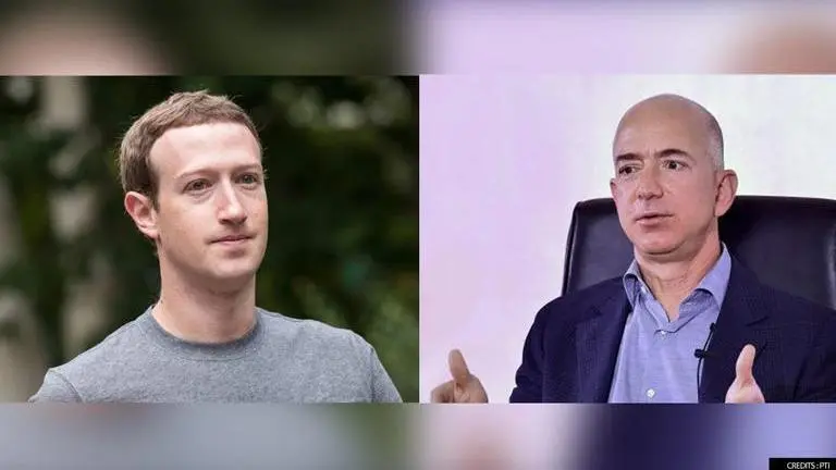 Mark Zuckerberg 'liked' meme mocking Jeff Bezos for thanking Amazon workers for space trip Mark Zuckerberg