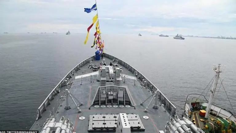 INS Satpura arrived at Makassar, Indonesia to participate in the 4th edition of the Multilateral Naval Exercise Komodo (MNEK 2023)