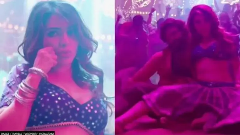 Samantha Prabhu-Allu Arjun match steps in 'Oo Antava' song promo from 'Pushpa: The Rise' Samantha