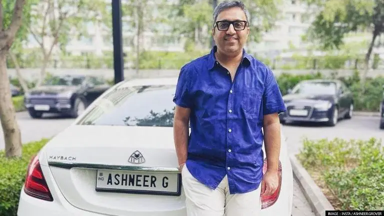 'Shark Tank's Ashneer Grover flaunts his new car's number plate; fans poke fun at 'Genius' Shark Tank India