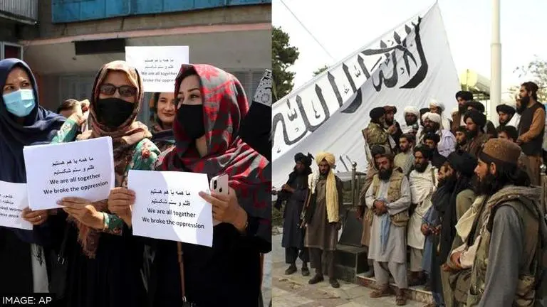 Afghanistan: Women hold protest in Kabul, call on Taliban to let them return to work Afghan women