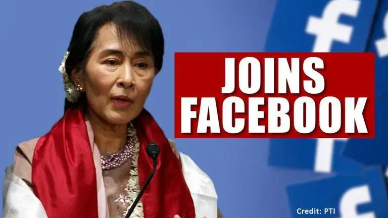 Aung San Suu Kyi joins facebook to communicate effeciently as Myanmar battles COVID-19